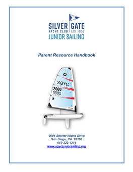 Parent Resource Handbook