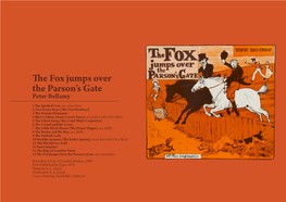 The Fox Jumps Over the Parson's Gate