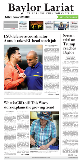 LSU Defensive Coordinator Aranda Takes BU Head Coach Job Senate