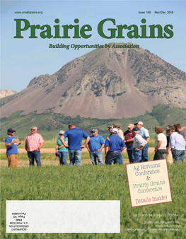 Ag Horizons Conference & Prairie Grains Conference Details Inside!