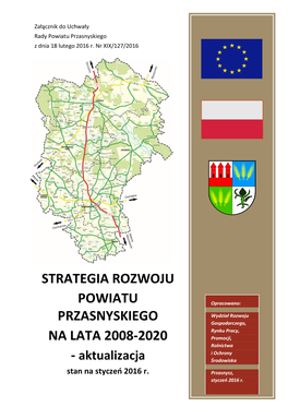 Strategia Rozwoju Powiatu Przasnyskiego Na Lata 2008-2020 – Aktualizacja