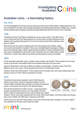 Australian Coins