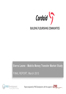 Sierra Leone - Mobile Money Transfer Market Study