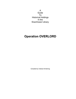 Operation-Overlord.Pdf