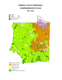 Indian Valley Regional Comprehensive Plan May 2015