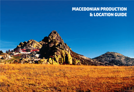 Macedonian Production & Location Guide