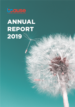 2019 Annual Report of Bcause Foundation 1