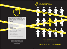 The Disappearance the Disappearance the Disappearanceinternational Studies