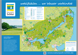 Übersichtskarte Naturpark Schlei