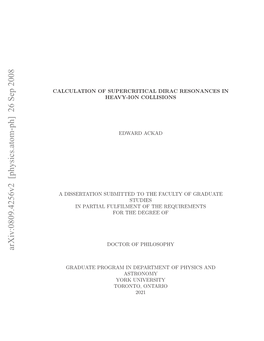 Calculation of Supercritical Dirac Resonances in Heavy-Ion Collisions