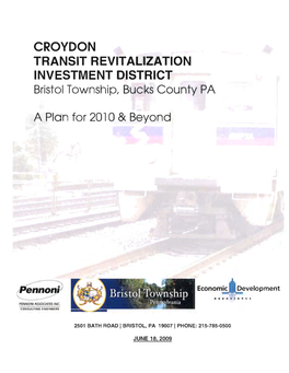 Croydon Transit Revitalization Investment District, Bristol Township