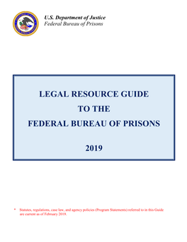 BOP Legal Resource Guide