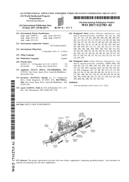 WO 2017/112783 Al 29 June 2017 (29.06.2017) W P O P C T