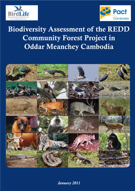 Biodiversity Assessment of the REDD Community Forest Project in Oddar Meanchey Cambodia