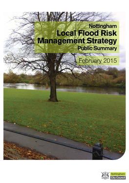 Local Flood Risk Management Strategy Public Summary
