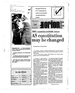 A Constitution ~Ay Be Changed