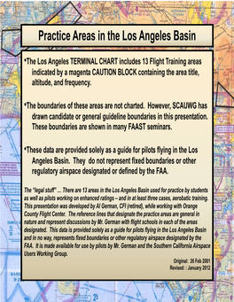 Practice Areas in the Los Angeles Basin