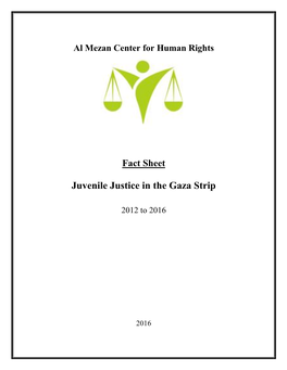 Juvenile Justice in the Gaza Strip