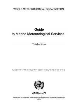 To Marine Meteorological Services