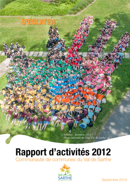 Rapport D'activités 2012