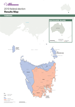 Tasmania Results