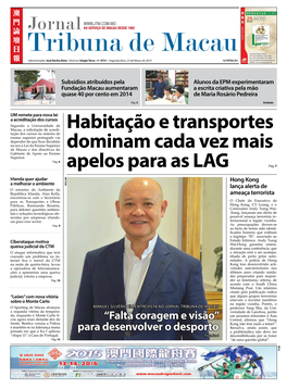 Habitação E Transportes Dominam Cada Vez Mais Apelos Para As