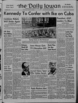 Daily Iowan (Iowa City, Iowa), 1961-04-22