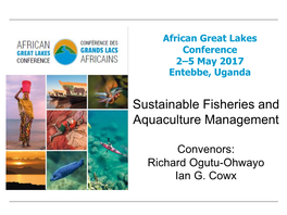 Sustainable Fisheries and Aquaculture Management