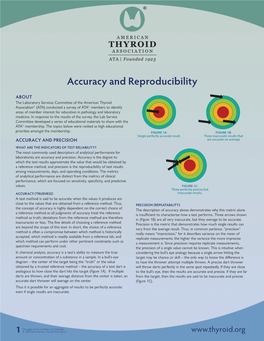 Lab Services Accuracy and Reproducibility