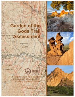 Garden of the Gods Trail Assessment