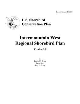 National Shorebird Plan (NSP)