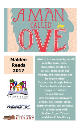 Malden Reads 2017