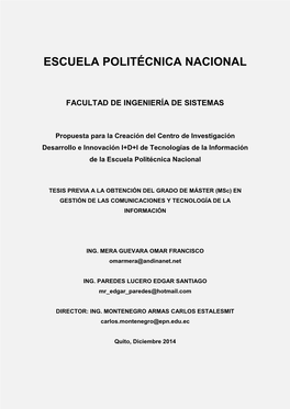 Escuela Politécnica Nacional