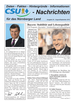 Informationen Für Das Nürnberger Land