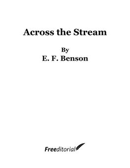 Across the Stream