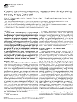 Coupled Oceanic Oxygenation and Metazoan Diversification During the Early–Middle Cambrian?