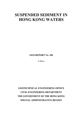 GEO REPORT No. 106