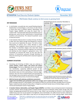 COUNTRY Food Security Update