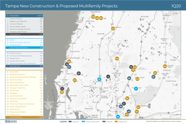 Tampa New Construction & Proposed Multifamily Projects 1Q20