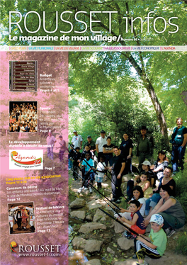 Rousset Infos Juin2011 66 20 Pages 01/07/11 12:04 Page1 ROUSSET Infos Le Magazine De Mon Village/Numéro 66 @ Juin 2011