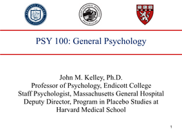 General Psychology