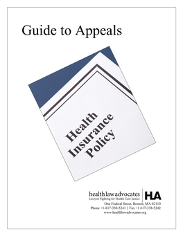 HLA Guide to Appeals