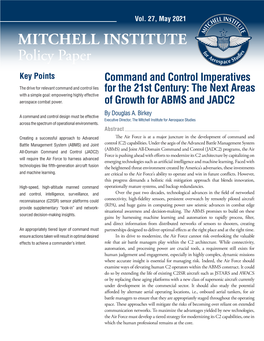 Mitchell Institute Policy Paper 4 (Arlington, VA: Force and North Vietnam, 1966–1973 (Washington, September 2016)