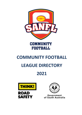 Community Football League Directory 2021