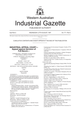 Industrial Gazette 1889