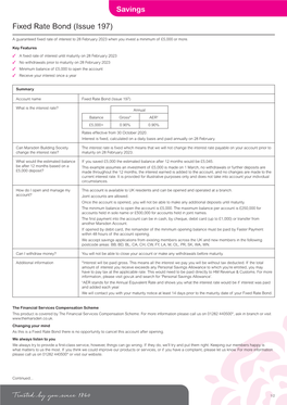 Fixed Rate Bond (Issue 197)