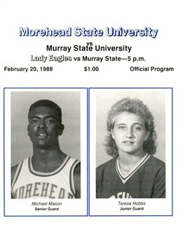 Morehead State University Vs. Murray State University