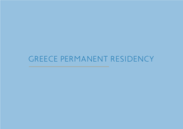 Greece Permanent Residency