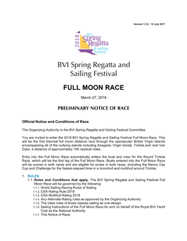 Full Moon Race