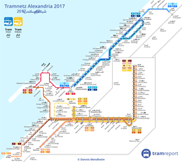 Tramreport Tramnetz Alexandria 2017